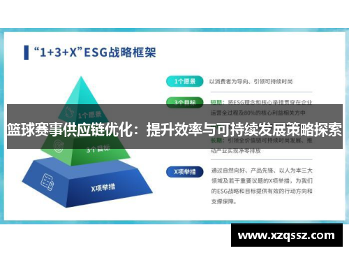 篮球赛事供应链优化：提升效率与可持续发展策略探索